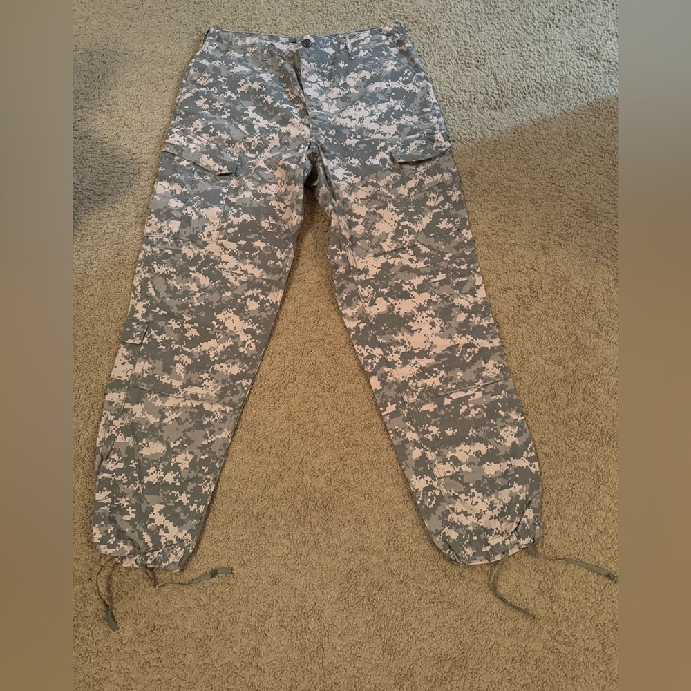 Army Combat Uniform Trousers L/Long - USA Military Style - Picture 1 of 16